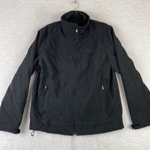 Globetrotter Mens Large Midweight Jacket Black Full Zipper Golf